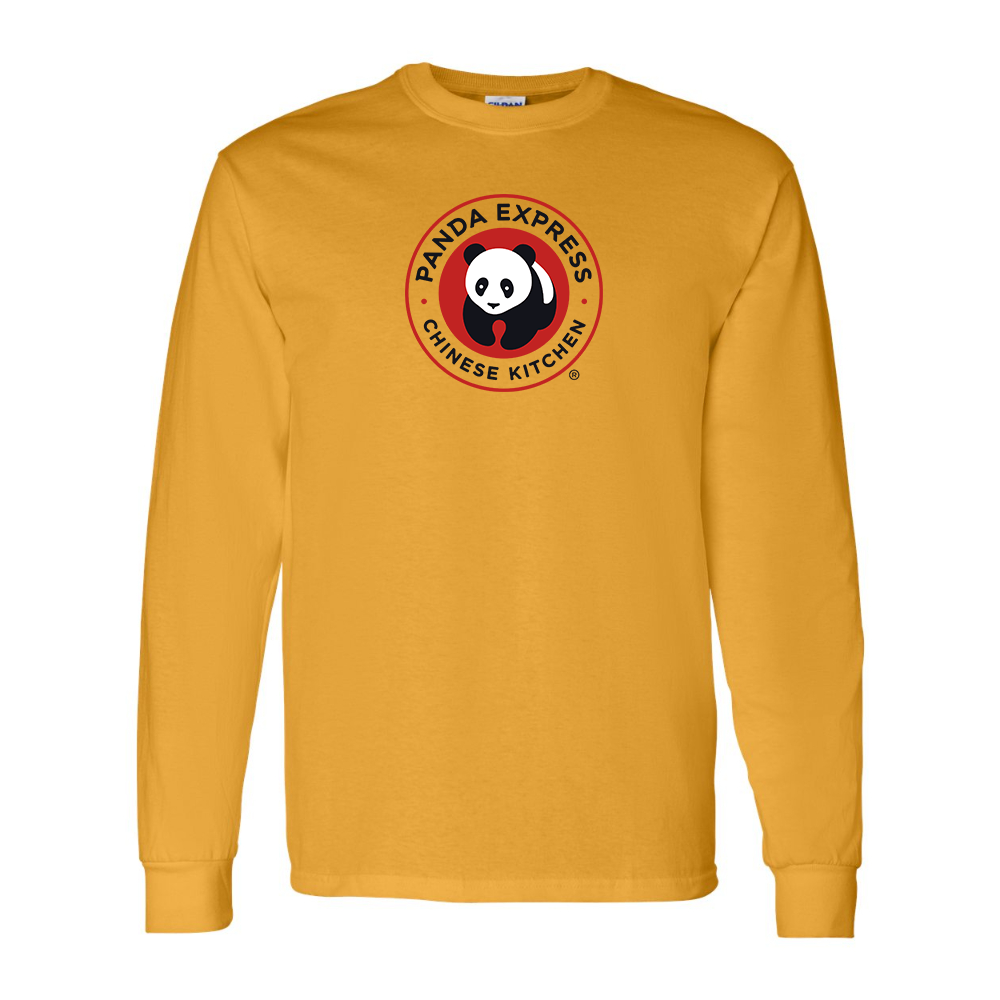 Men's Panda Express Gildan Heavy Cotton Long Sleeve T-Shirt