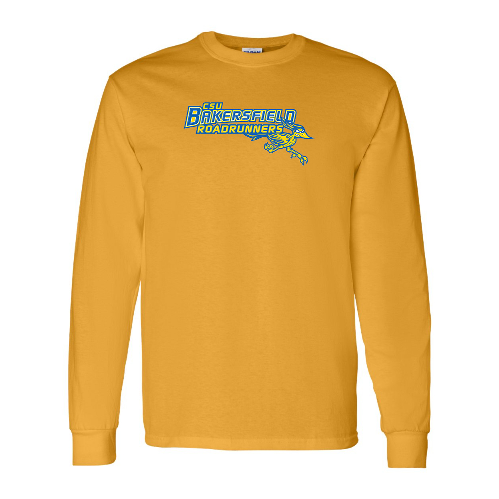 Men's  CSU-Bakersfield Roadrunners Gildan Heavy Cotton Long Sleeve T-Shirt