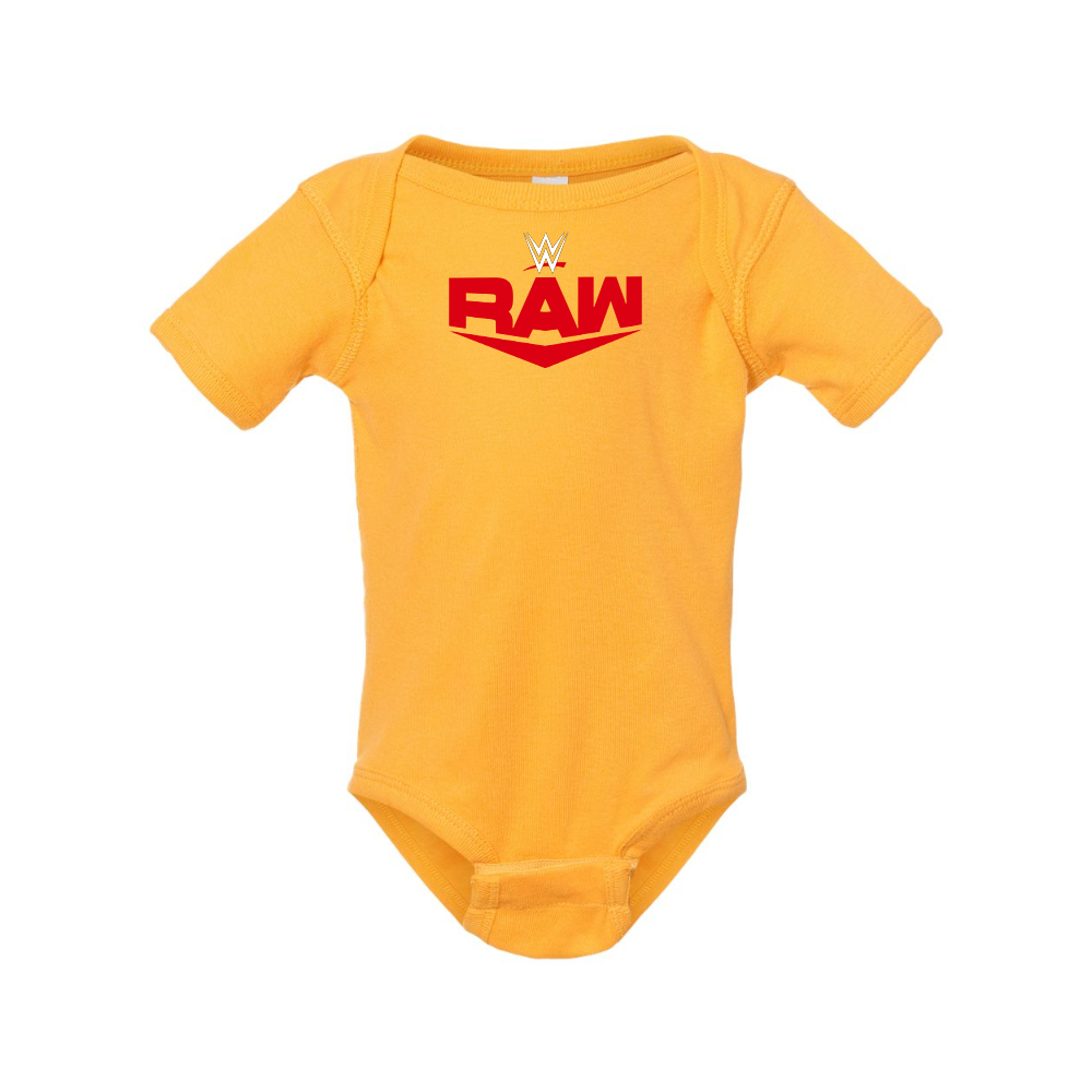 WWE Raw  Rabbit Skins Infant Baby Rib Bodysuit