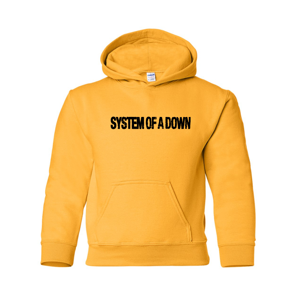 Youth  System Of A Down  Gildan Heavy Blend  Hooded Sweatshirt