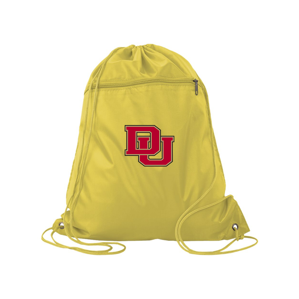 Denver Pioneers  Q-Tees - Polyester Cinchpack