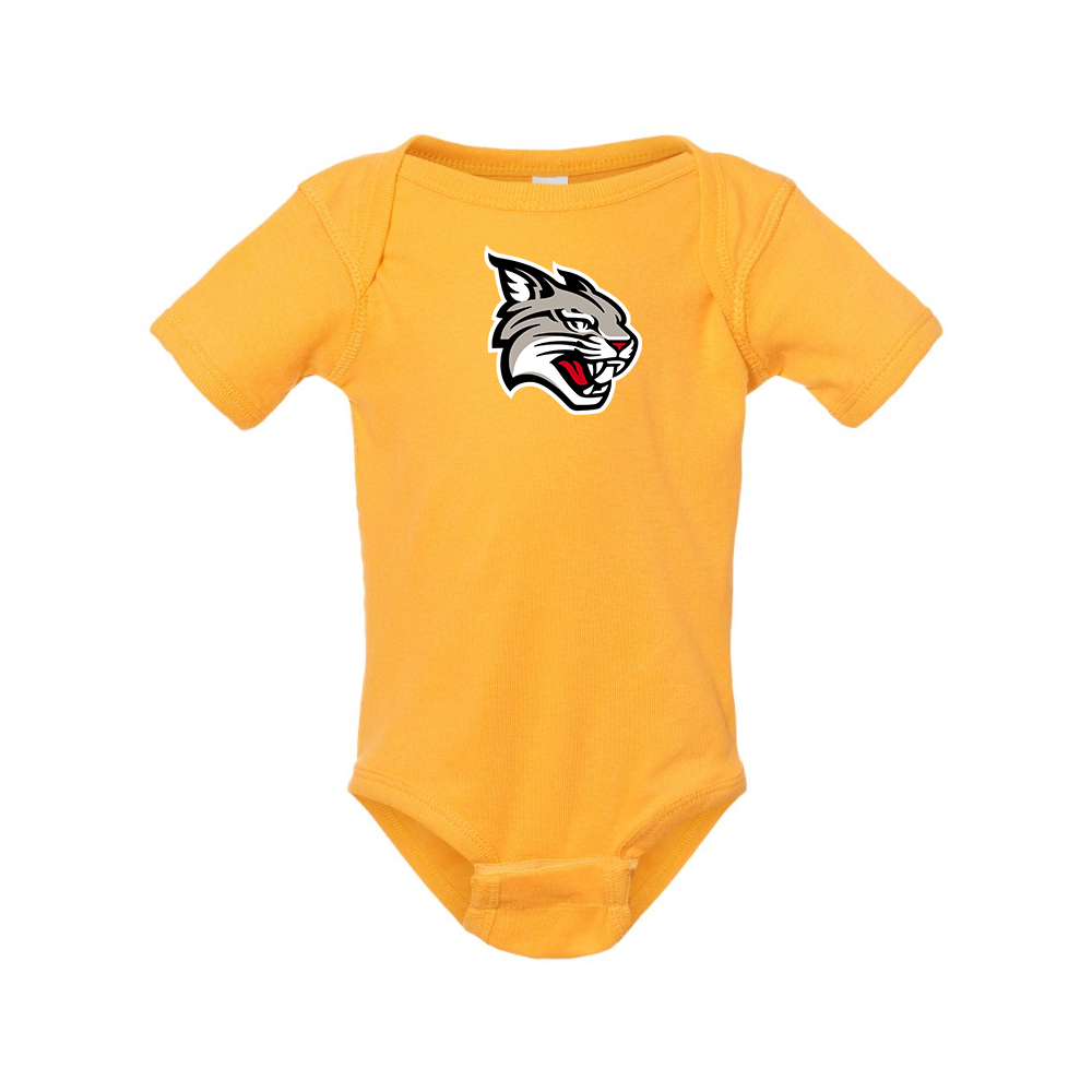 Davidson Wildcats  Rabbit Skins Infant Baby Rib Bodysuit