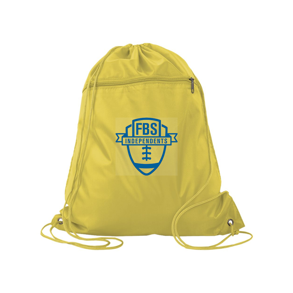 Division I FBS Independents Q-Tees - Polyester Cinchpack