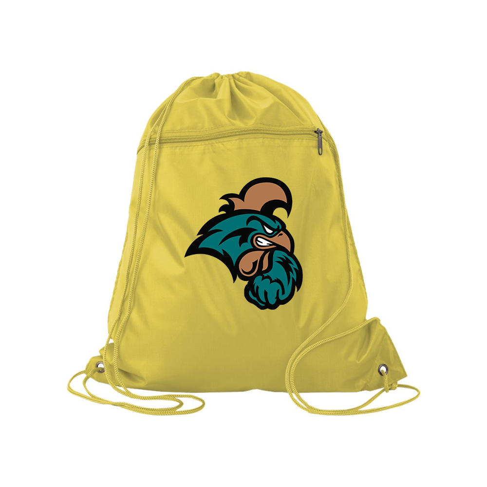 Coastal Carolina Chanticleers Q-Tees - Polyester Cinchpack