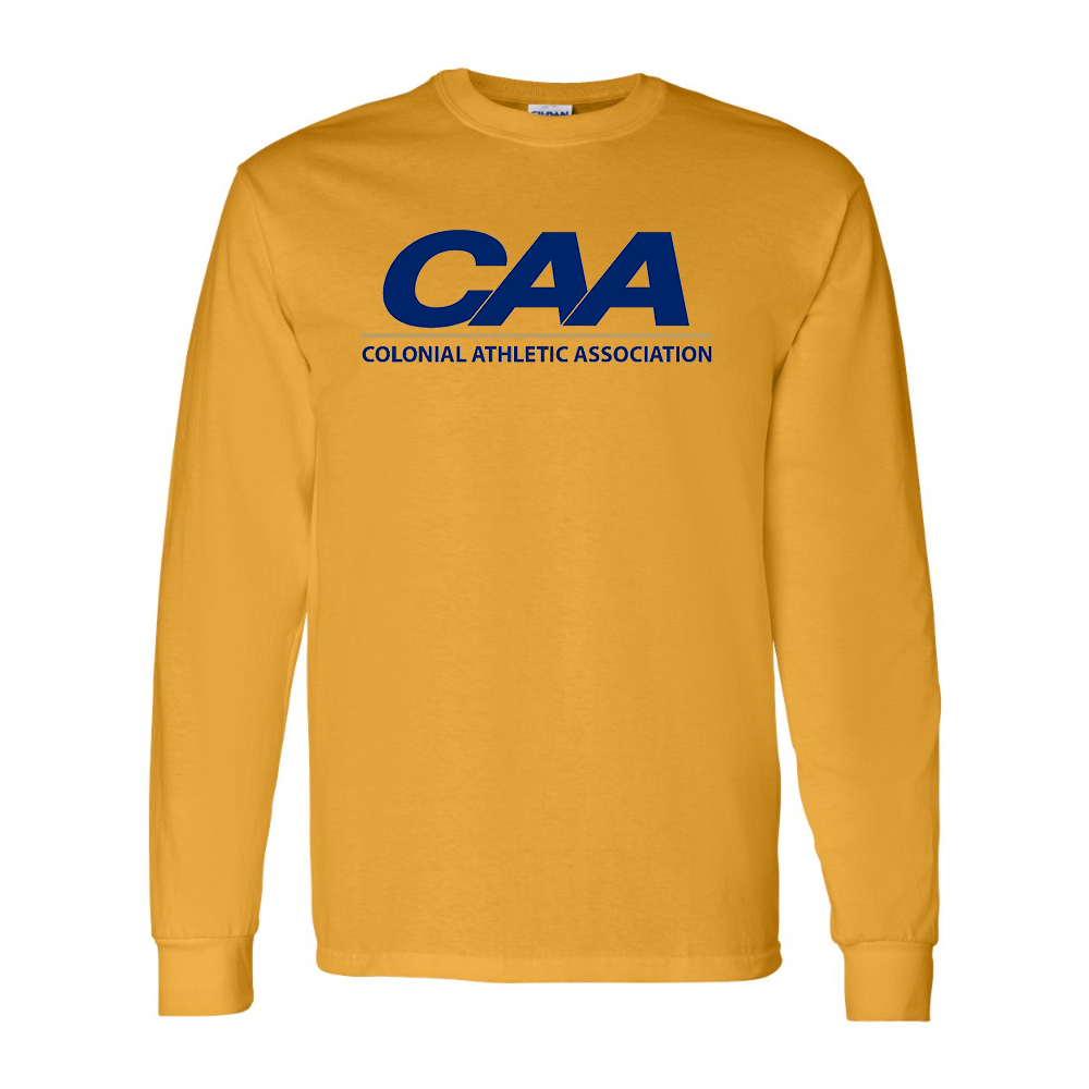 Men's Colonial Athletic Association Gildan Heavy Cotton Long Sleeve T-Shirt