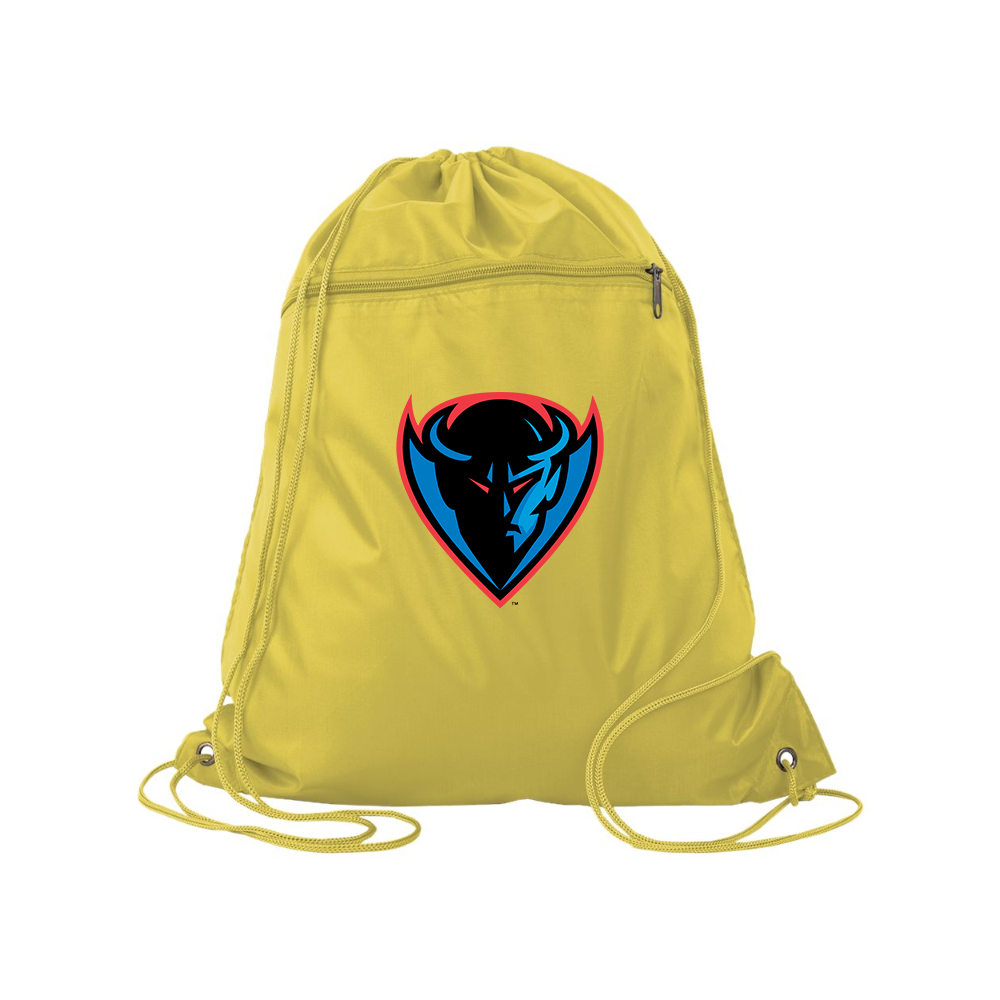 DePaul Blue Demons  Q-Tees - Polyester Cinchpack