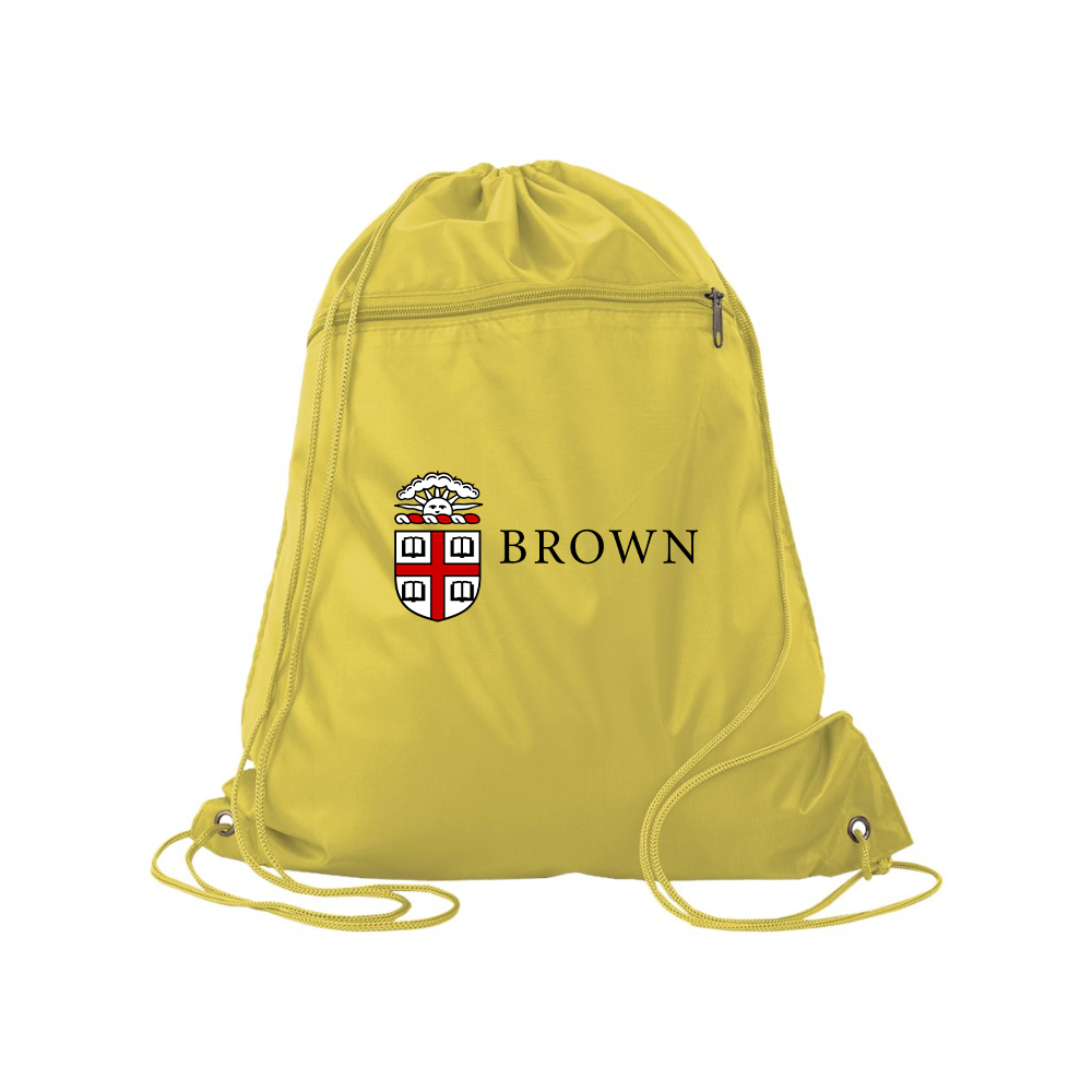 Brown University Q-Tees - Polyester Cinchpack
