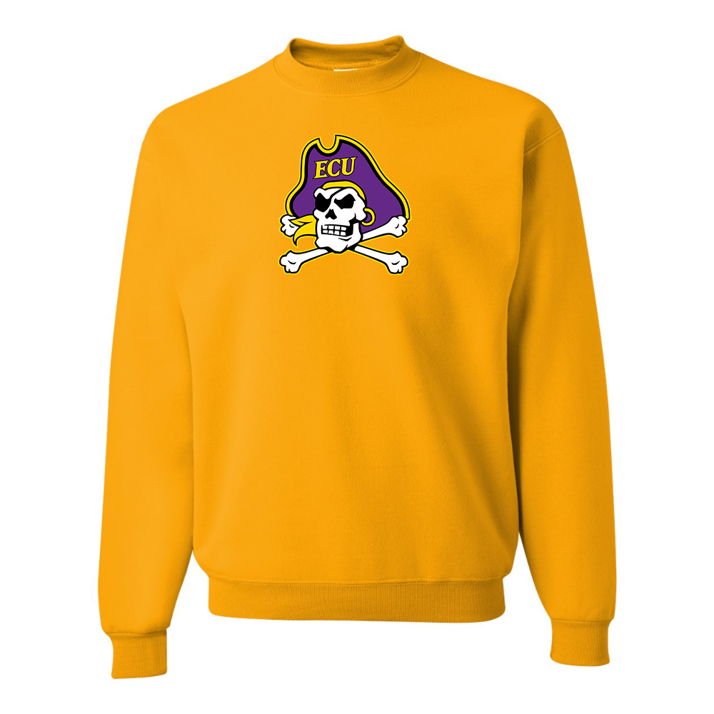 Men's  East Carolina Pirates JERZEES NuBlend Crewneck Sweatshirt