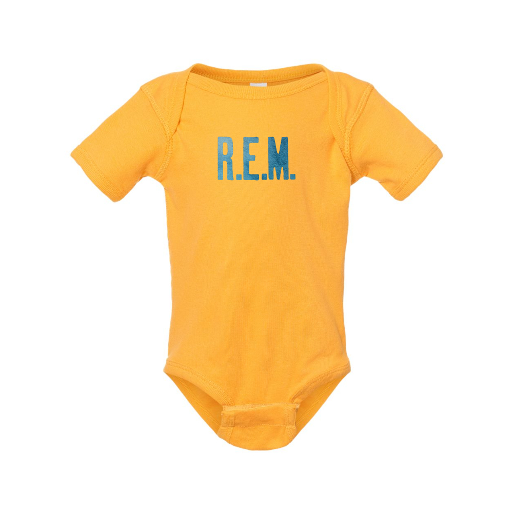 R.E.M. Blue  Rabbit Skins Infant Baby Rib Bodysuit