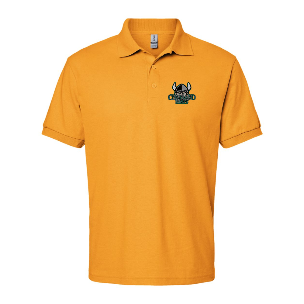 Men's Cleveland State Vikings Dry Blend Jersey Polo