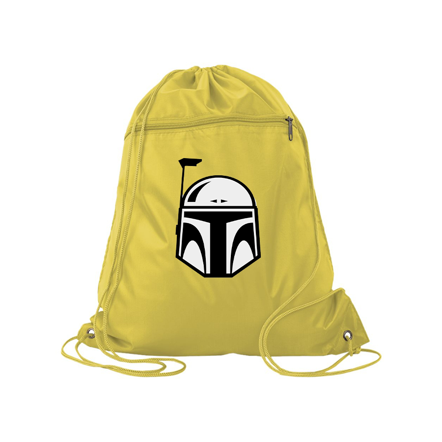 Star Wars Boba Fett Helmet Q-Tees - Polyester Cinchpack