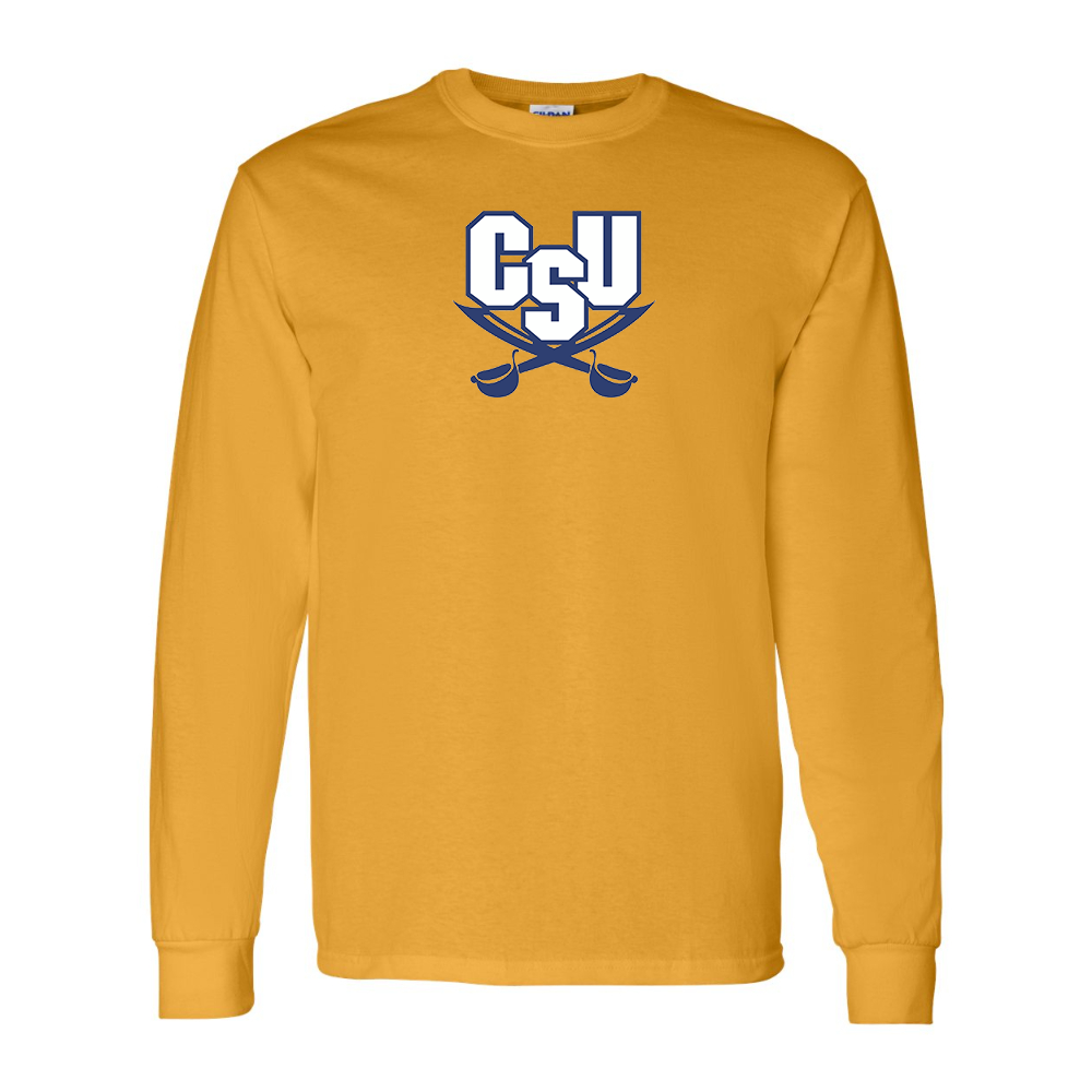 Men's CSU Buccaneers  Gildan Heavy Cotton Long Sleeve T-Shirt
