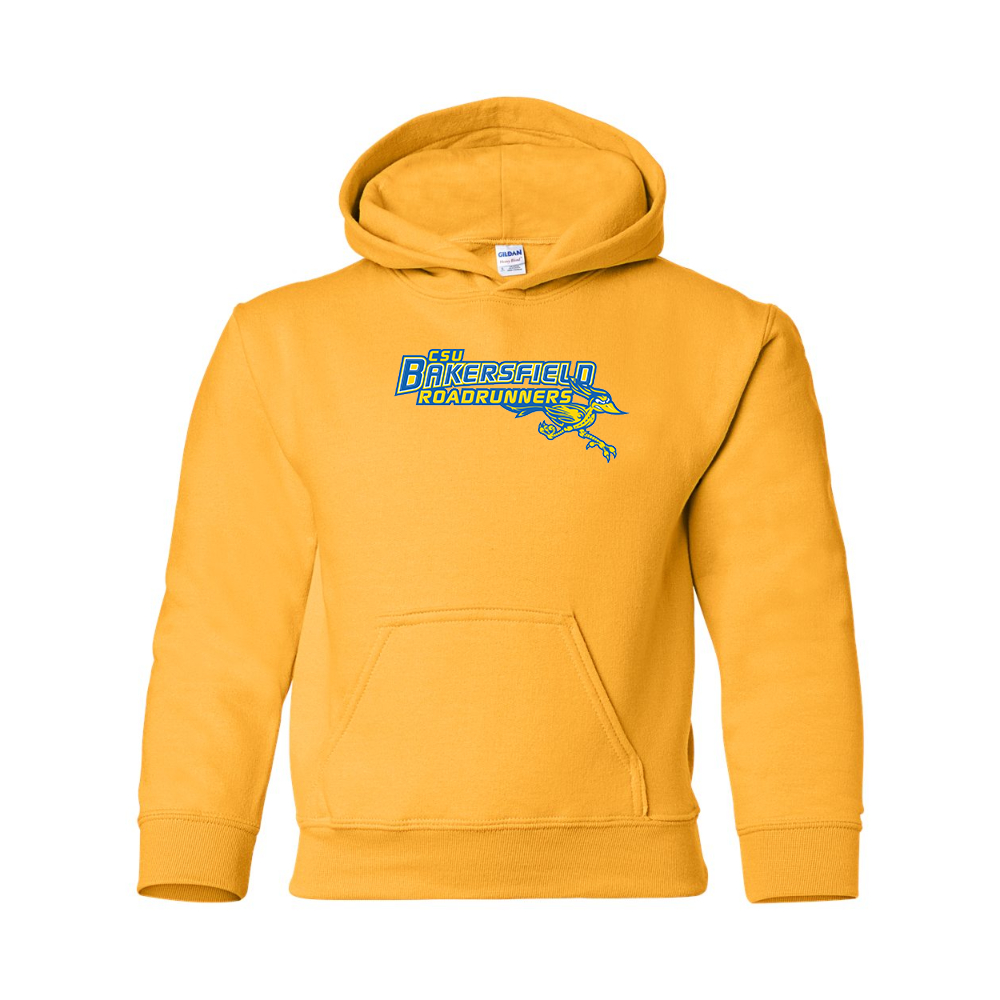 Youth  CSU-Bakersfield Roadrunners Gildan Heavy Blend  Hooded Sweatshirt