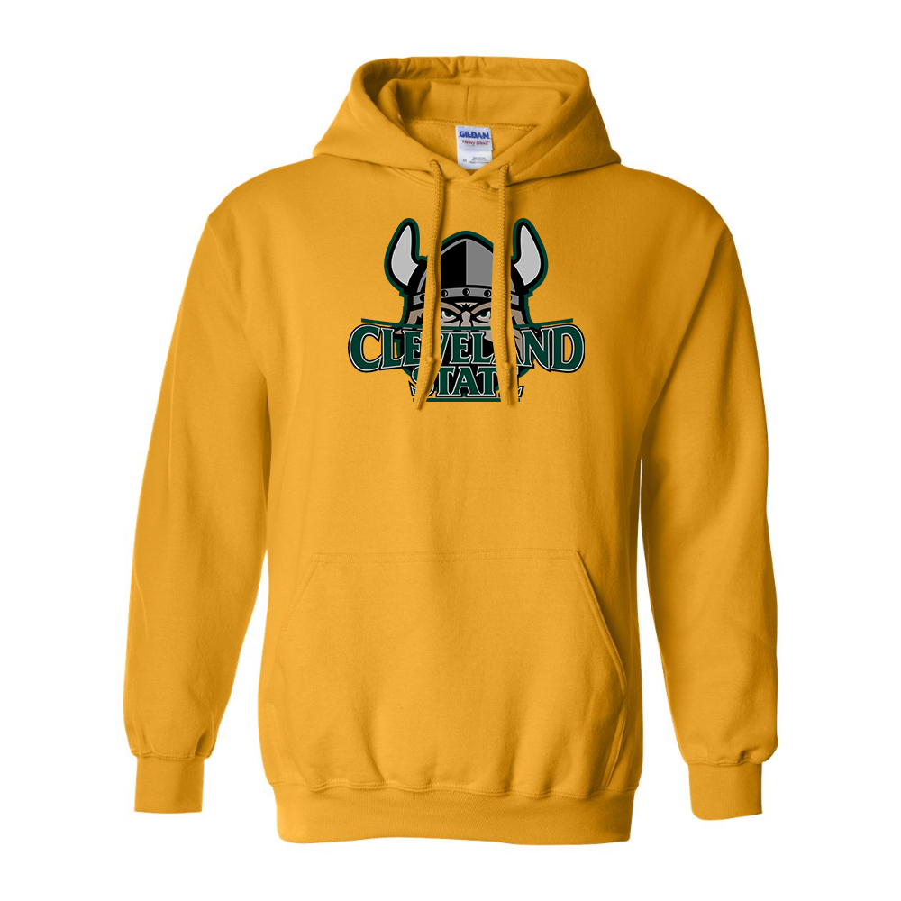 Men's Cleveland State Vikings  Gildan  Heavy Blend Hooded Sweatshirt