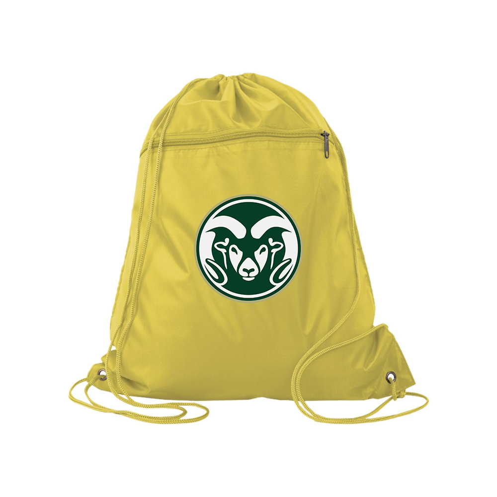 Colorado State Rams Q-Tees - Polyester Cinchpack