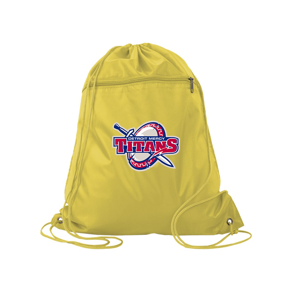 Detroit Titans Q-Tees - Polyester Cinchpack