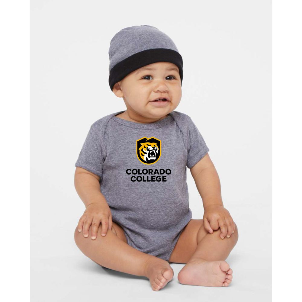 Colorado College Tigers Rabbit Skins Infant Baby Rib Bodysuit