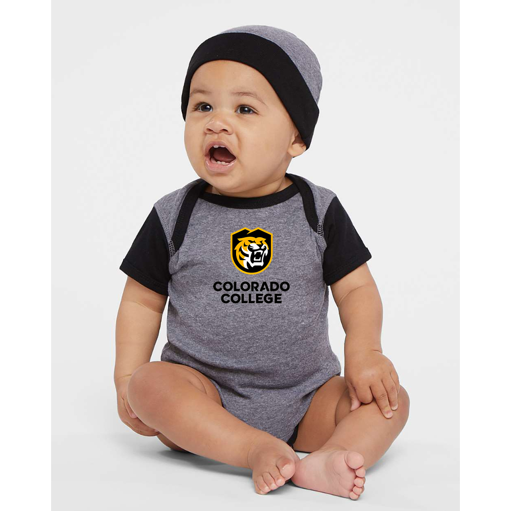 Colorado College Tigers Rabbit Skins Infant Baby Rib Bodysuit