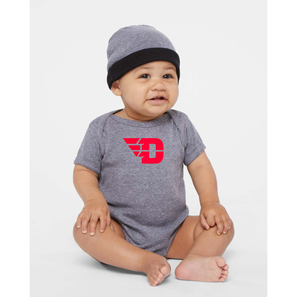 Dayton Flyers  Rabbit Skins Infant Baby Rib Bodysuit