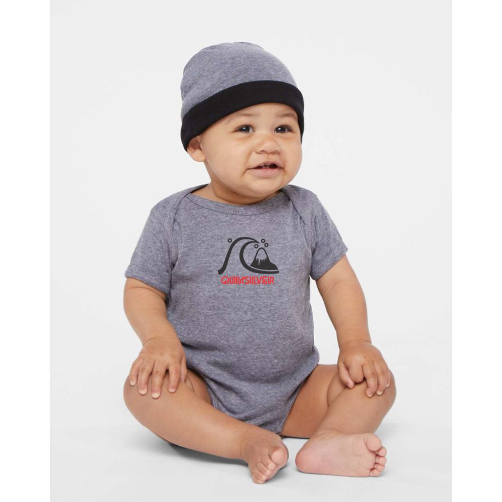 Quicksilver Rabbit Skins Infant Baby Rib Bodysuit
