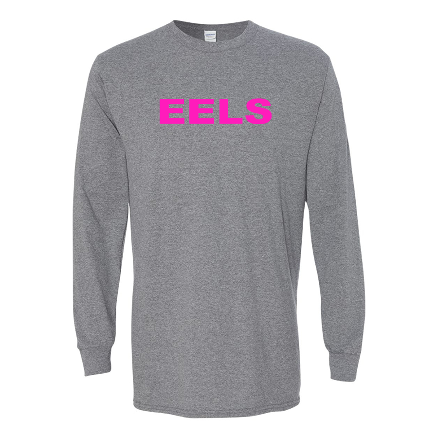 Men's Eels Gildan Heavy Cotton Long Sleeve T-Shirt