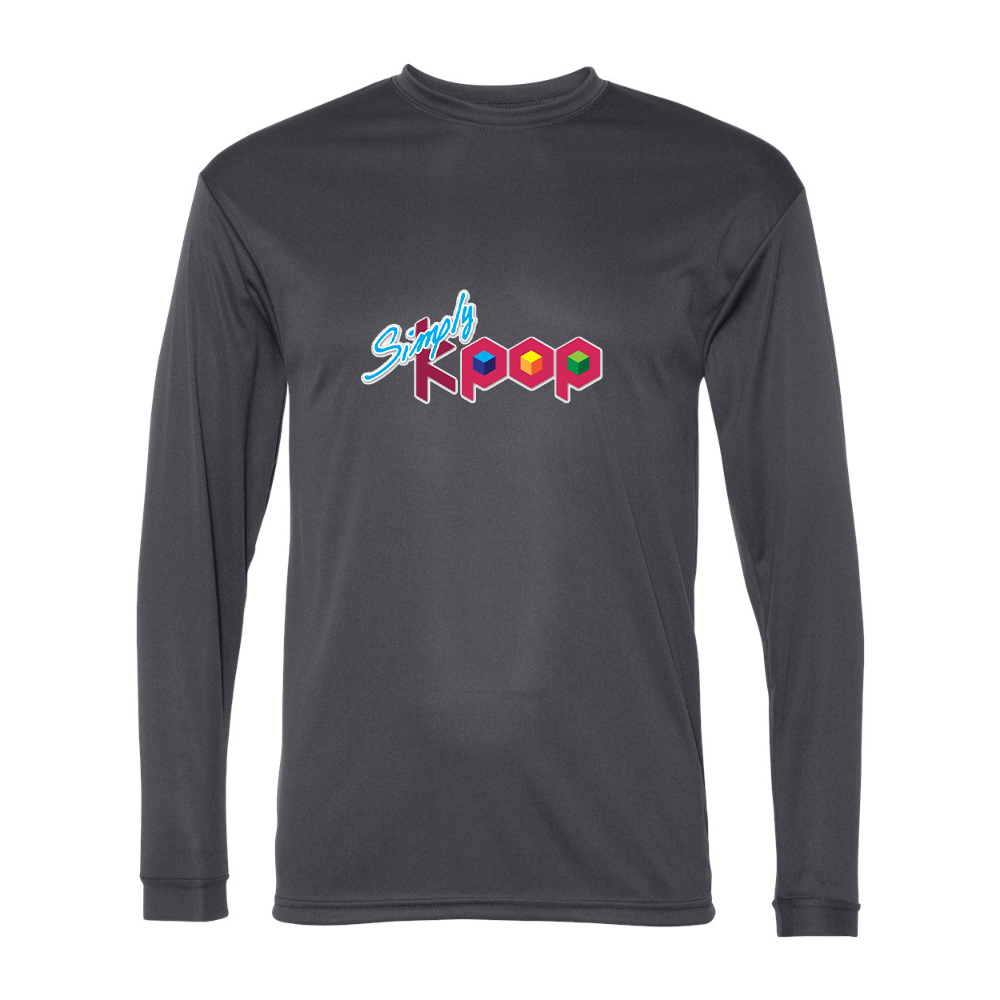 Men's Simply Kpop Performance Long Sleeve T-Shirt