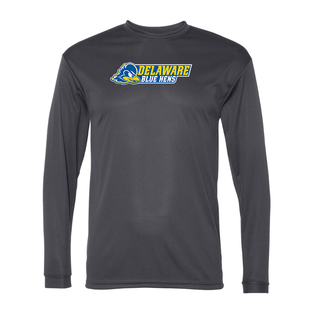 Men's Delaware Blue Hens Performance Long Sleeve T-Shirt