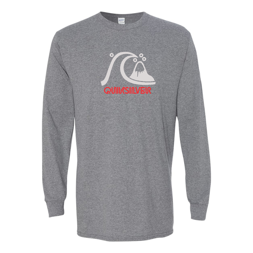 Men's Quicksilver Gildan Heavy Cotton Long Sleeve T-Shirt
