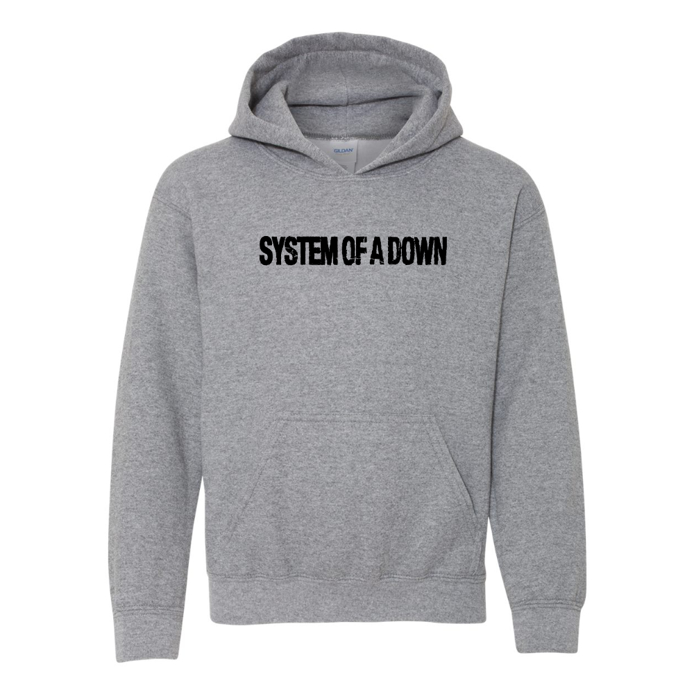 Youth  System Of A Down  Gildan Heavy Blend  Hooded Sweatshirt