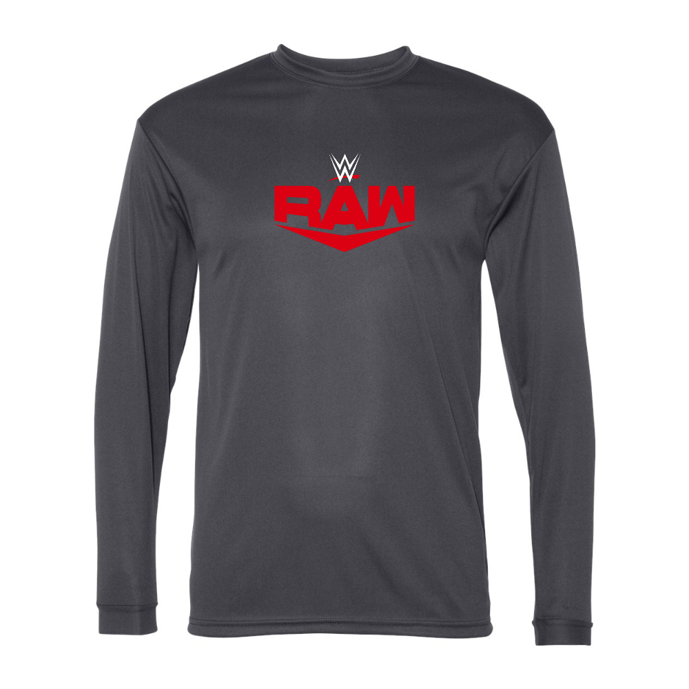 Men's  WWE Raw Performance Long Sleeve T-Shirt