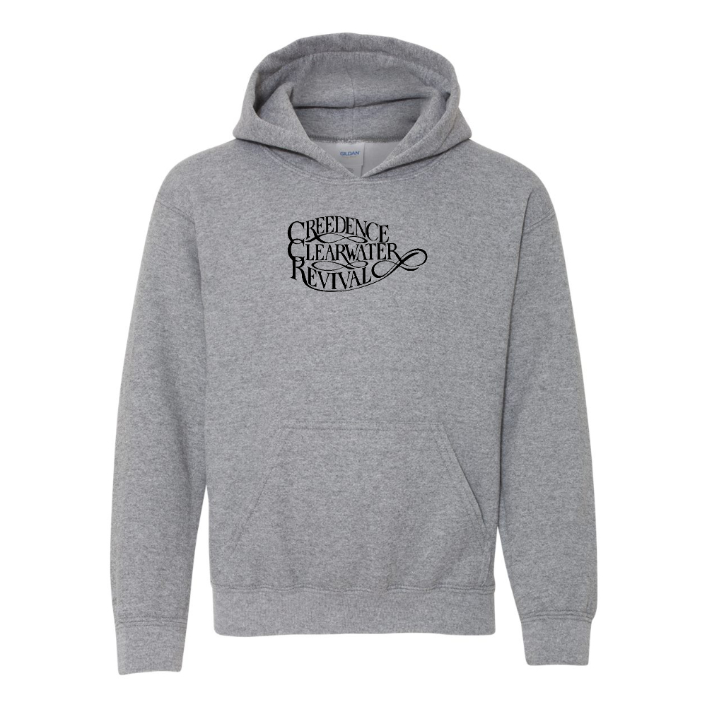 Youth Creedence Clearwater Revival Gildan Heavy Blend  Hooded Sweatshirt