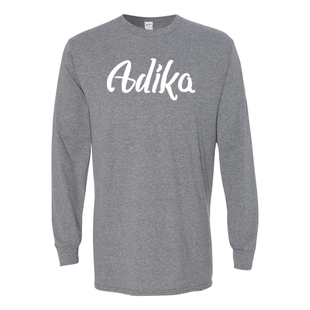 Men's Adika  Gildan Heavy Cotton Long Sleeve T-Shirt