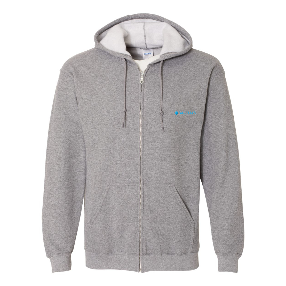 Men's Barclays  Gildan  Heavy Blend Full Zip Hooded Sweatshirt