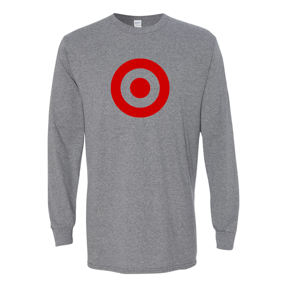 Men's  Target Gildan Heavy Cotton Long Sleeve T-Shirt