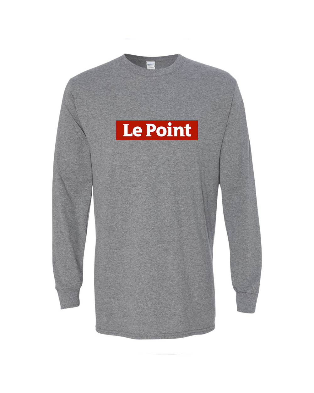 Men's  Le Point Gildan Heavy Cotton Long Sleeve T-Shirt