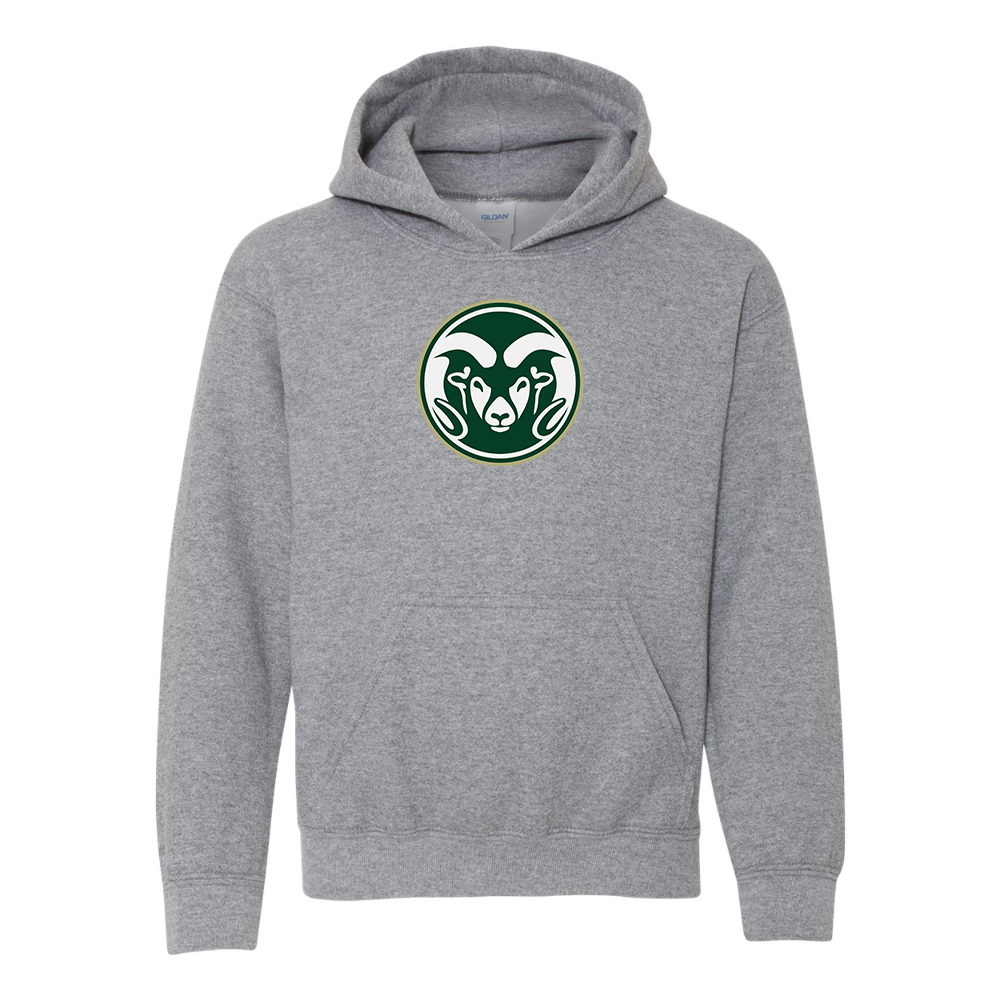 Youth  Colorado State Rams Gildan Heavy Blend  Hooded Sweatshirt