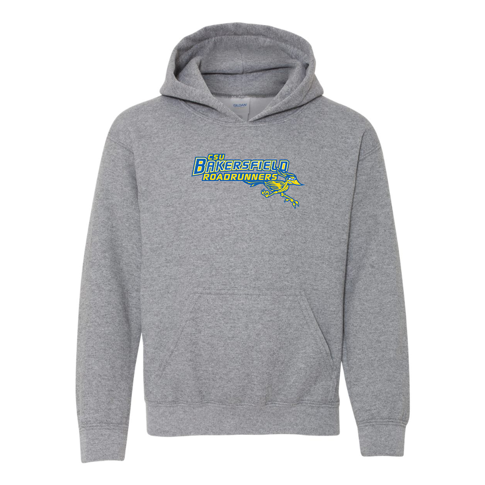 Youth  CSU-Bakersfield Roadrunners Gildan Heavy Blend  Hooded Sweatshirt
