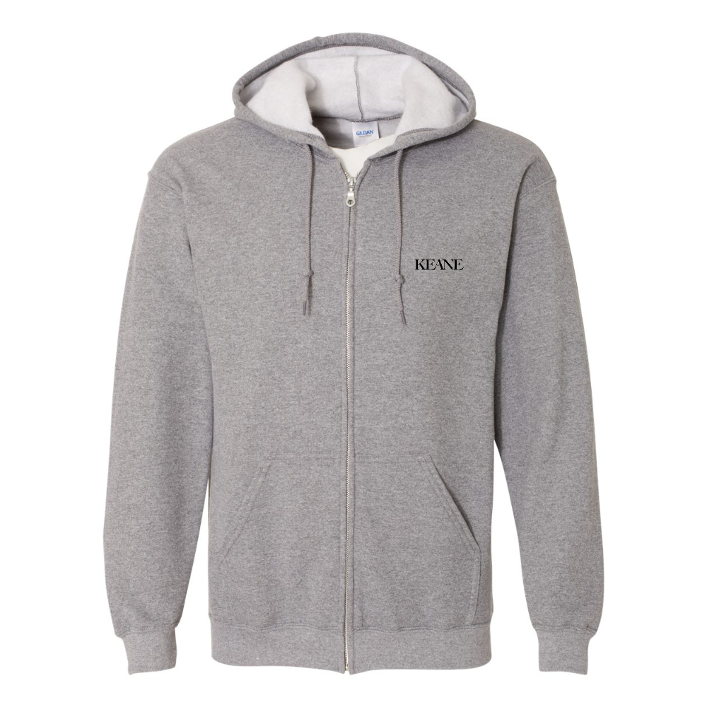 Men's Keane Gildan  Heavy Blend Full Zip Hooded Sweatshirt