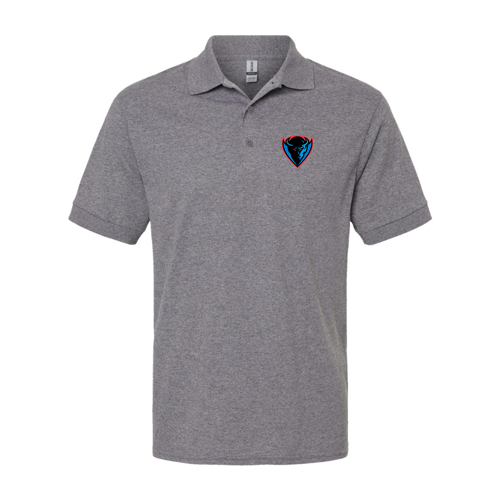 Men's DePaul Blue Demons Dry Blend Jersey Polo