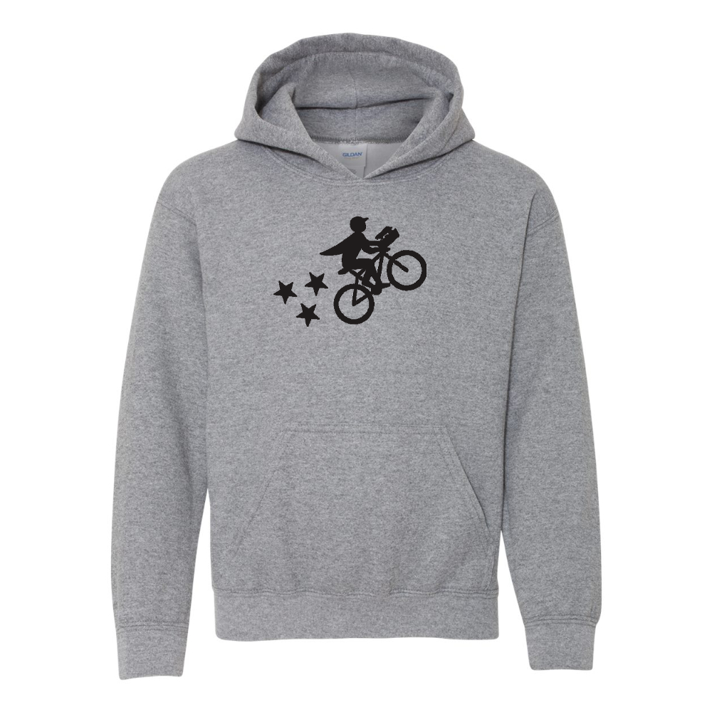 Youth  Postmates Bike Gildan Heavy Blend  Hooded Sweatshirt