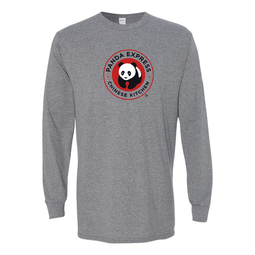Men's Panda Express Gildan Heavy Cotton Long Sleeve T-Shirt
