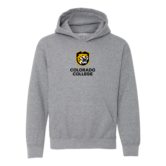 Youth  Colorado College Tigers  Gildan Heavy Blend  Hooded Sweatshirt