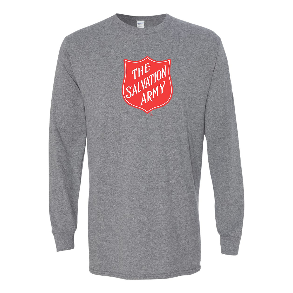 Men's  The Salvation Army  Gildan Heavy Cotton Long Sleeve T-Shirt