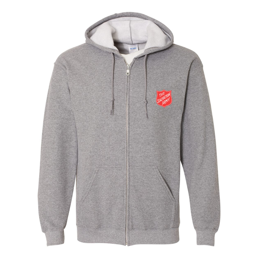 Men's The Salvation Army Gildan  Heavy Blend Full Zip Hooded Sweatshirt