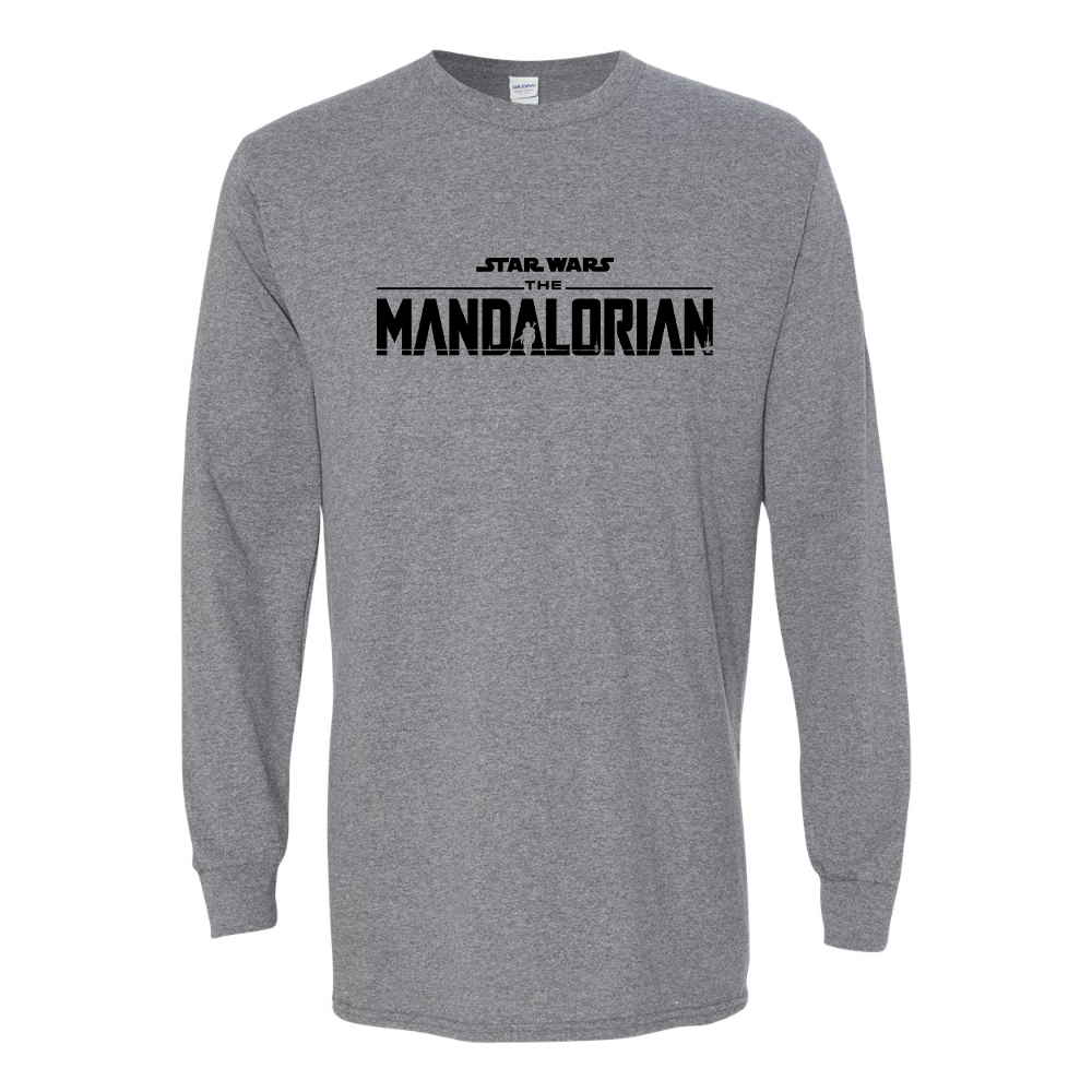 Men's Star Wars The Mandalorian Gildan Heavy Cotton Long Sleeve T-Shirt