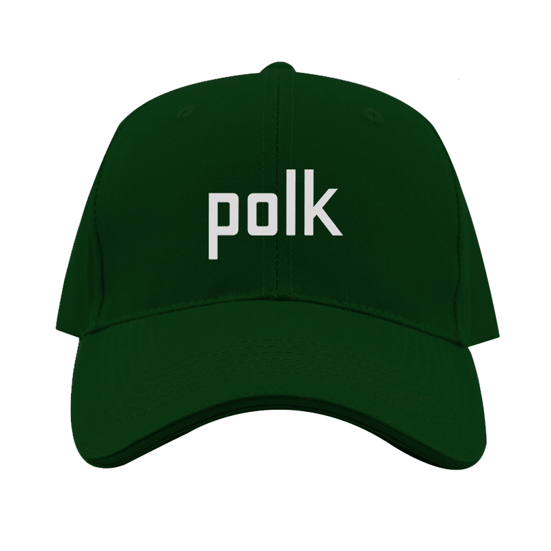 Polk Audio Logo  Dad Baseball Cap Hat
