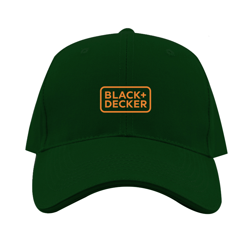 Black Decker Logo  Dad Baseball Cap Hat