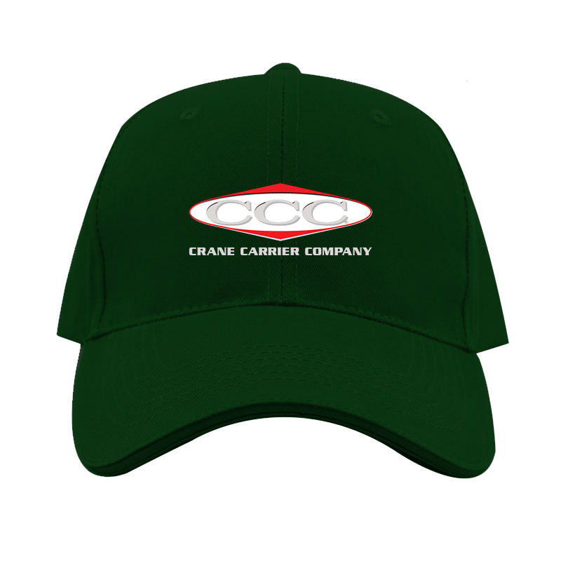 Crane Carrier Company Logo  Dad Baseball Cap Hat