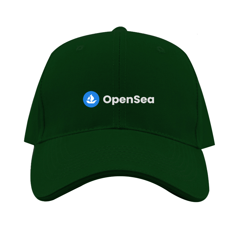 OpenSea Logo  Dad Baseball Cap Hat