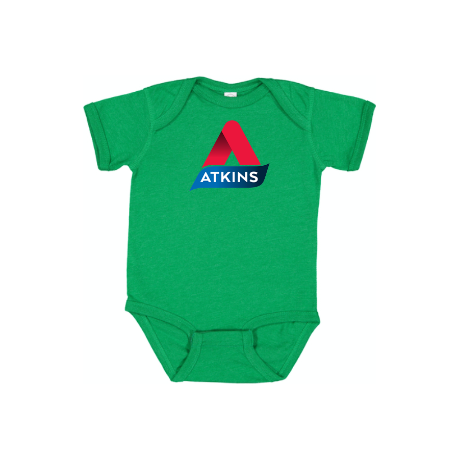Atkins Logo Baby Onesie Romper